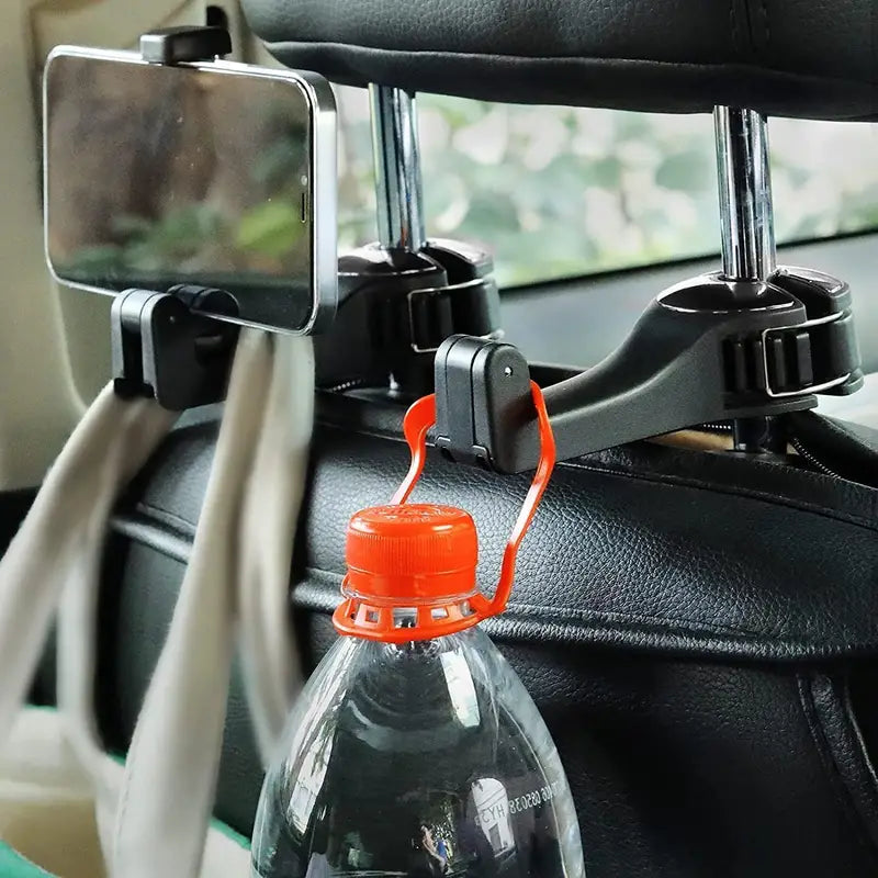 1 + 1 GRATIS: Cârlige Auto pentru Tetieră – Fixează și Organizează Totul