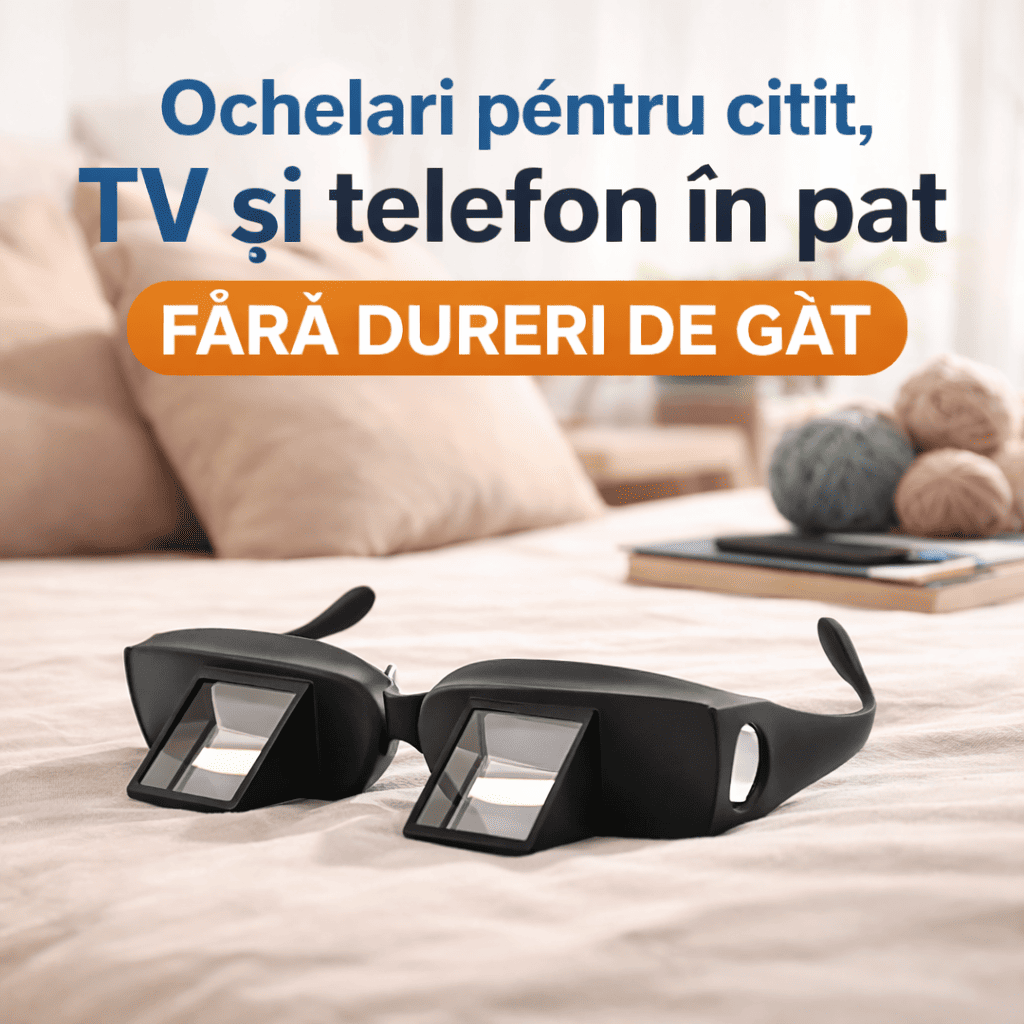 Ochelari pentru relaxare în pat – confort total