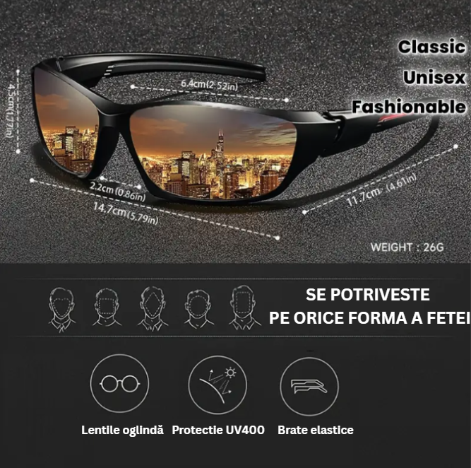 Ochelari Night Vision Pro - Polarizați si Anti-Glare pentru Condus