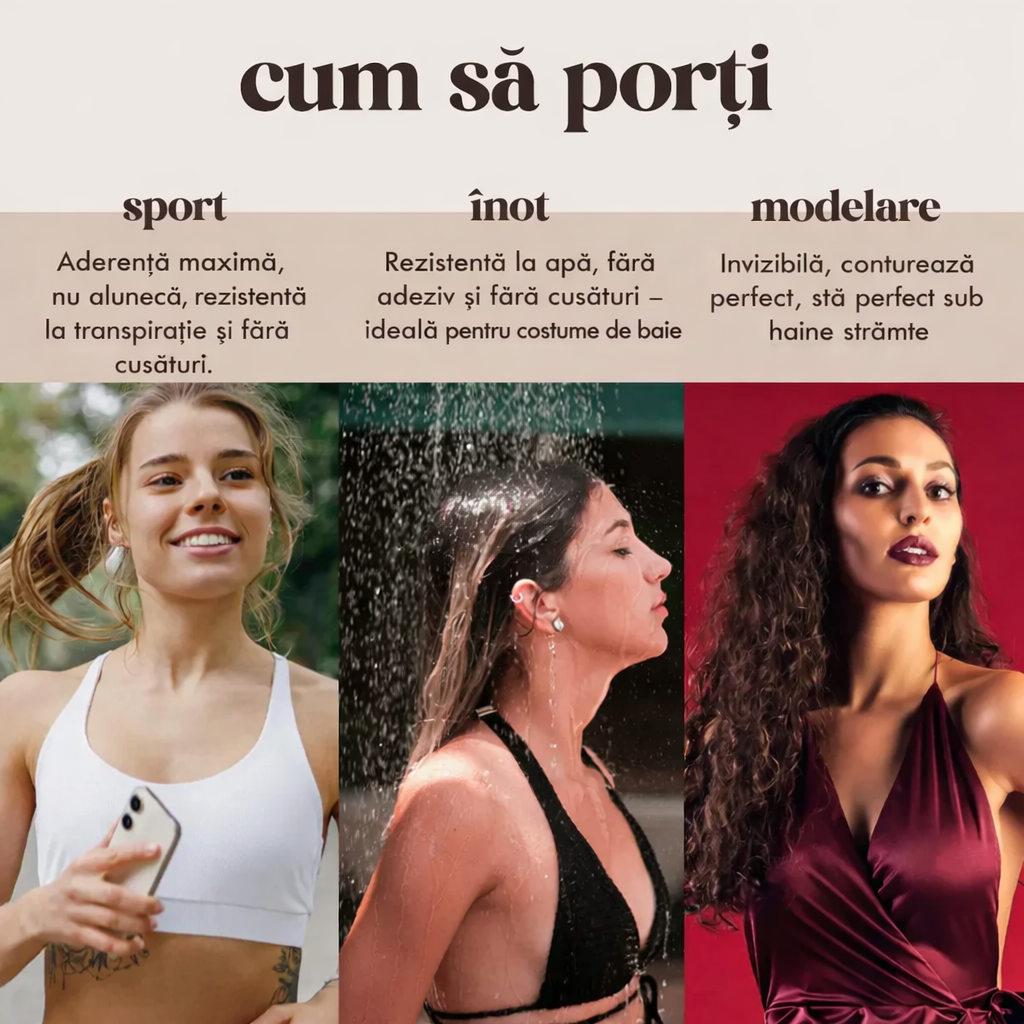 Cupe din Silicon Invizibile – Set 12 Bucăți