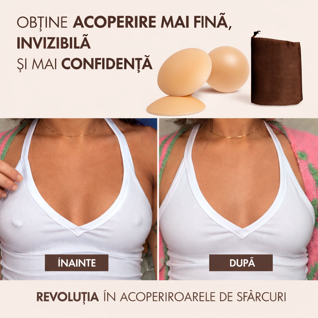 Cupe din Silicon Invizibile – Set 12 Bucăți
