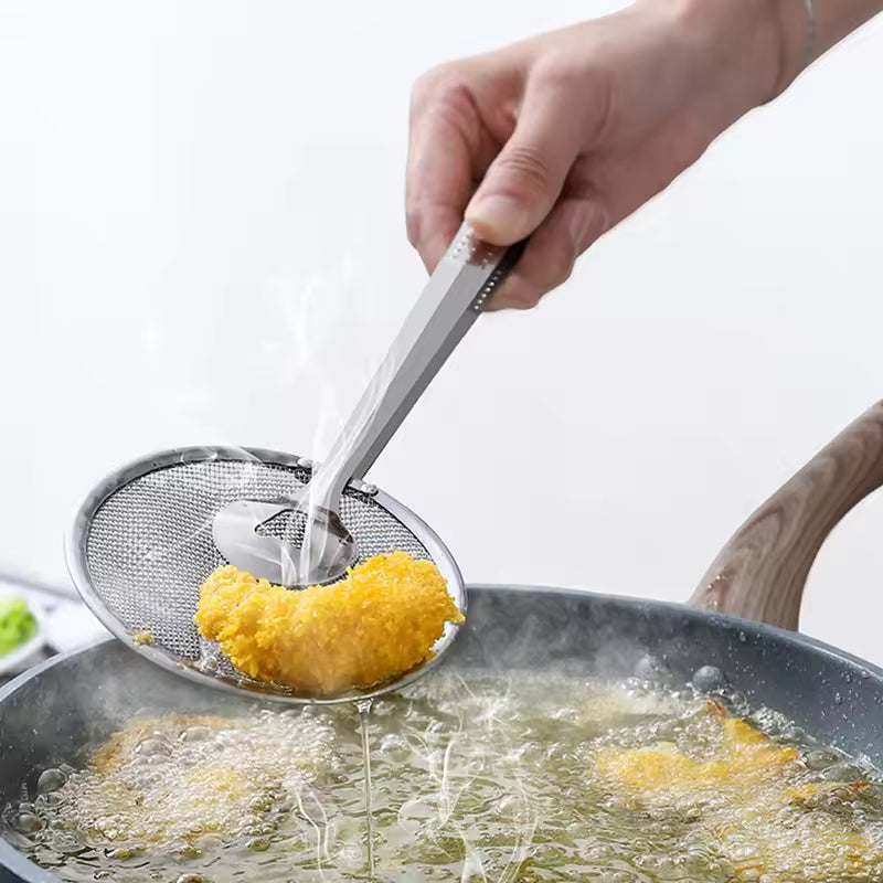 Set 2 Spatule cu sită pentru scos și scurs alimente