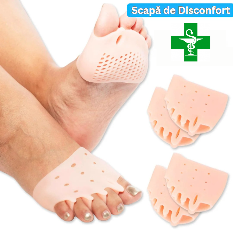 Corectoare terapeutice cu separator de degete PharmaToe™