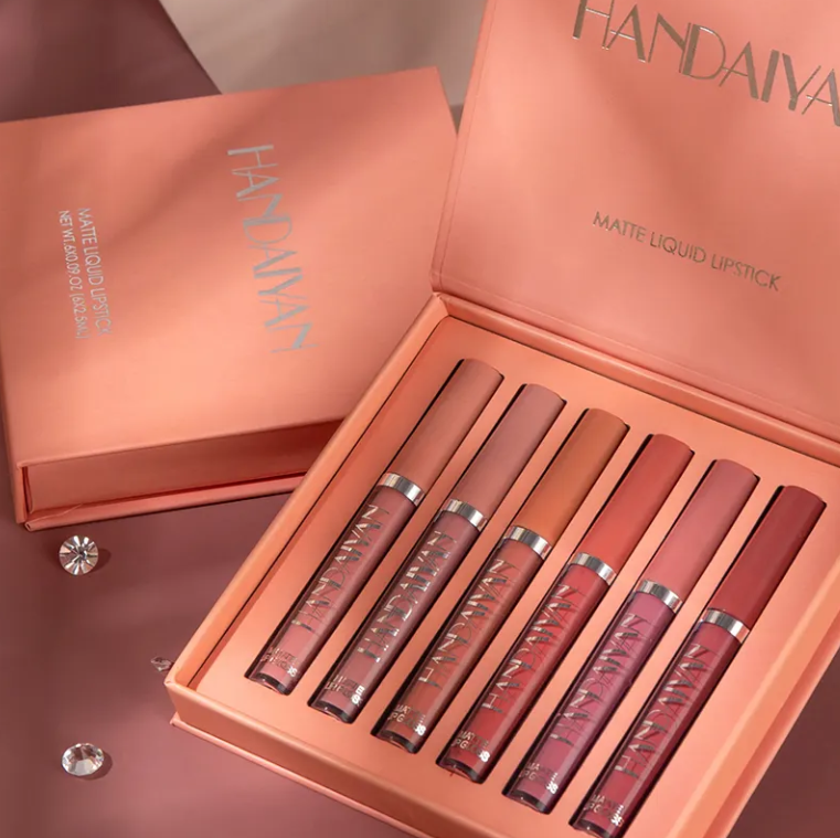 Set 6 Rujuri Lichide Matte Rezistente, Matte Liquid Lipstick | Handaiyan