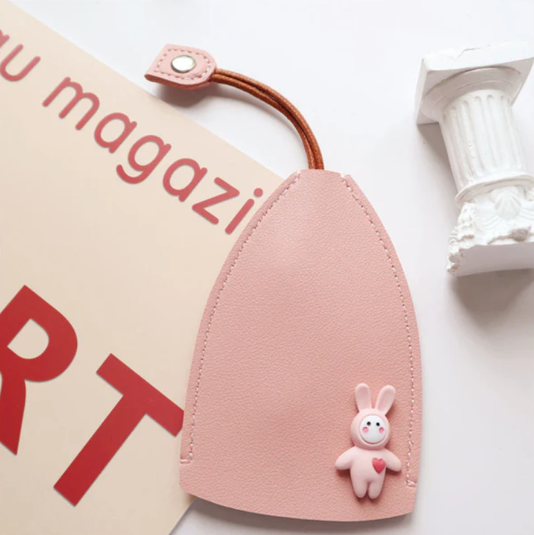 Husa de protectie din piele pentru chei