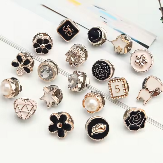 Butoane elegante cu clips (10 buc)
