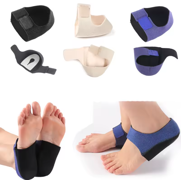 Protecții pentru călcâie cu silicon moale (1 pereche)