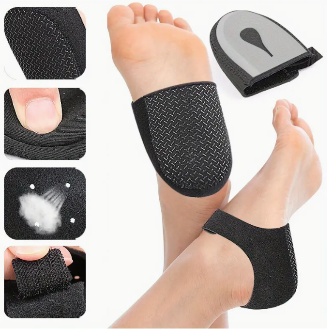 Protecții pentru călcâie cu silicon moale (1 pereche)