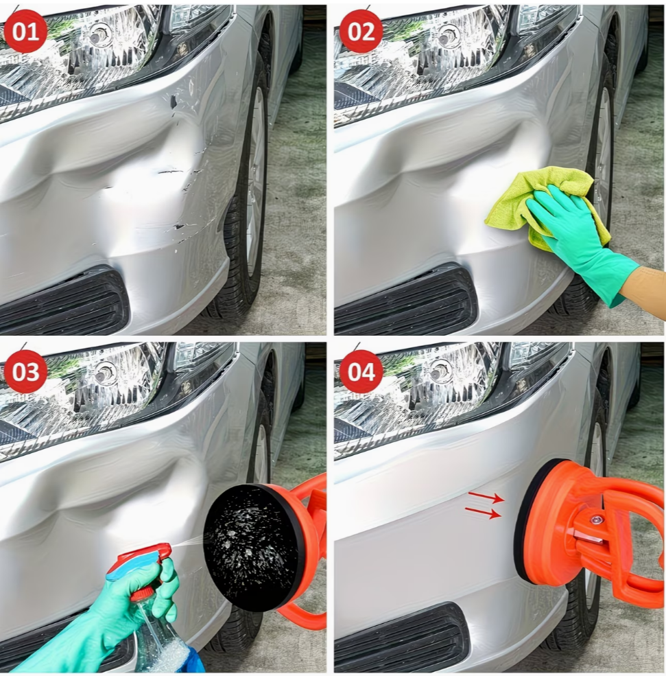 Set Ventuze Îndreptare Caroserie Auto – 2 bucati (Mare + Mică)