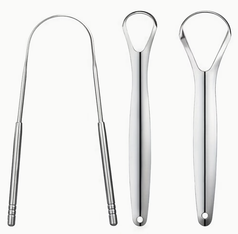Set Complet Curățare Limbă (3 piese) – Respirație Proaspătă Instant