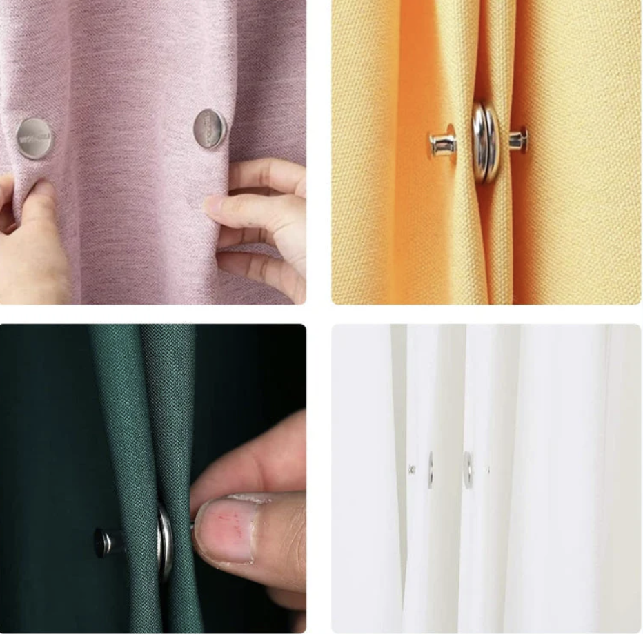 Set 10 Bucăți - Cleme Magnetice pentru Draperii