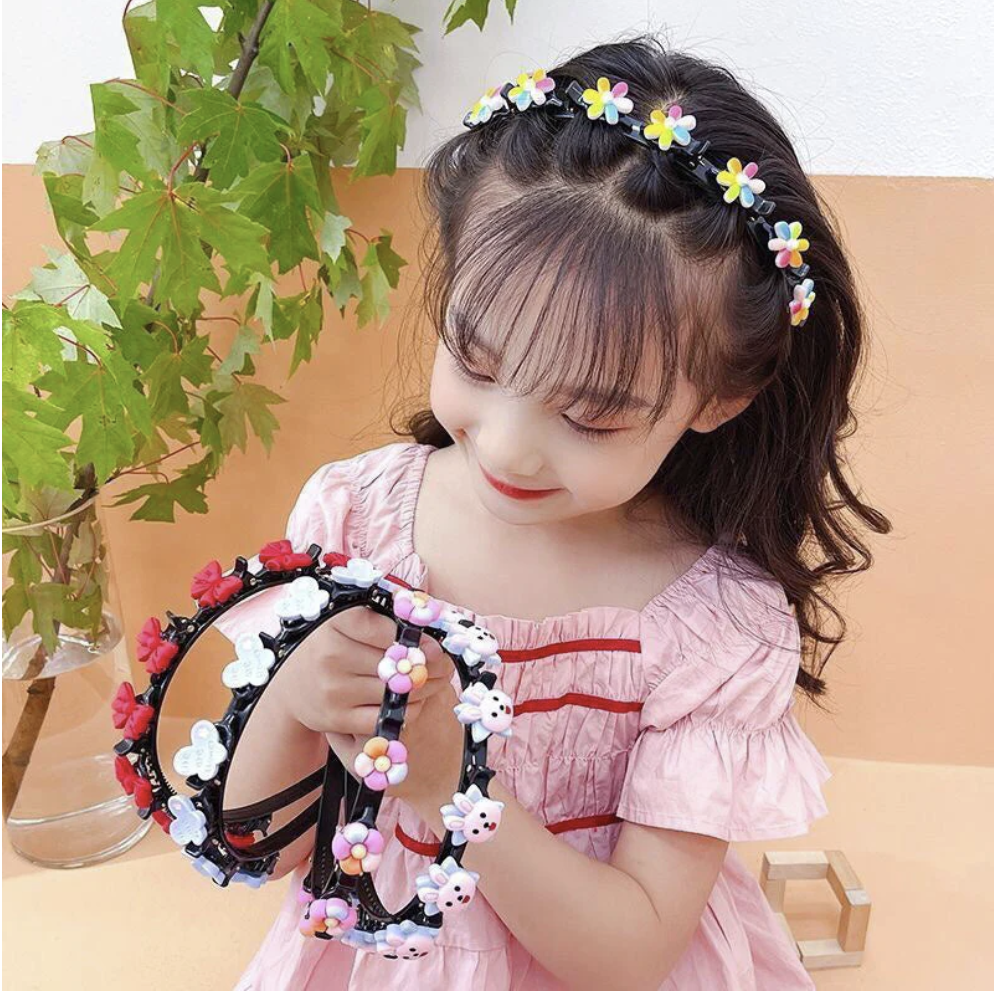 Set 3 Bentițe Adorabile pentru Fetițe – Modele Colorate