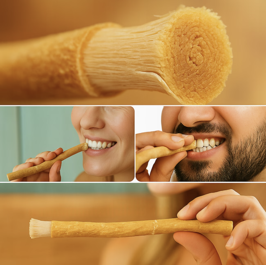 Set 5 Periuțe Naturale Miswak pentru Dinți