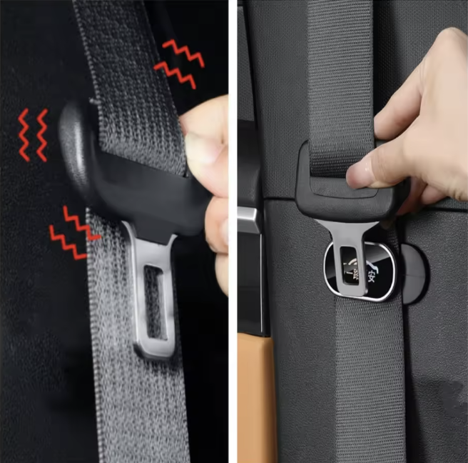 Set 2 Opritoare Magnetice pentru Centura Auto