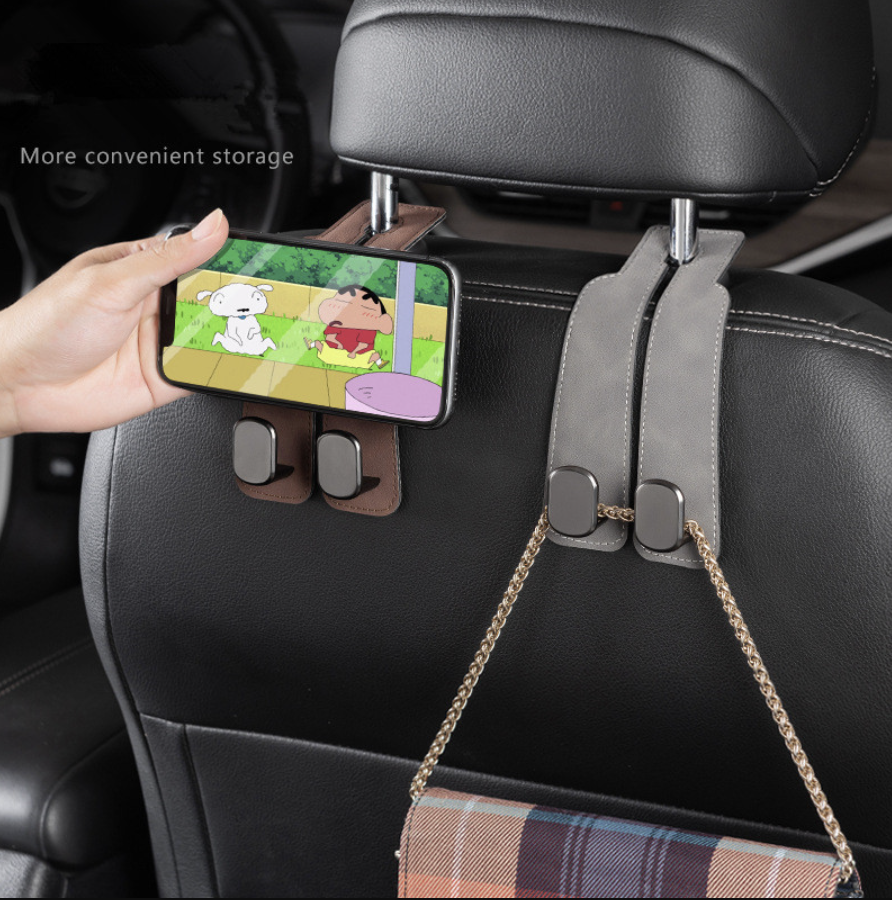 Set 2 Cârlige Auto Premium pentru Tetieră