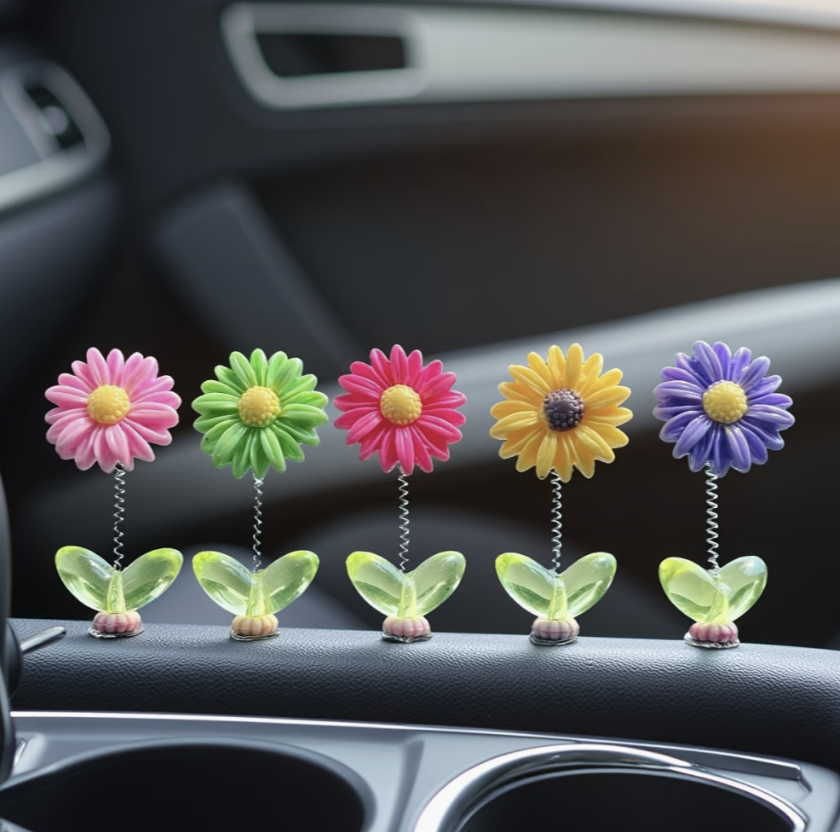 Set 10 Flori Dansatoare Decorative 🌼