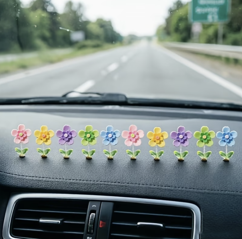 Set 10 Flori Dansatoare Decorative 🌼