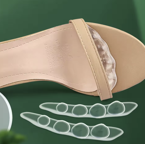 Set 4 Perechi Pernuțe din Gel Antialunecare pentru Pantofi