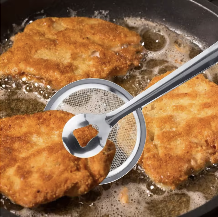 Set 2 Spatule cu sită pentru scos și scurs alimente