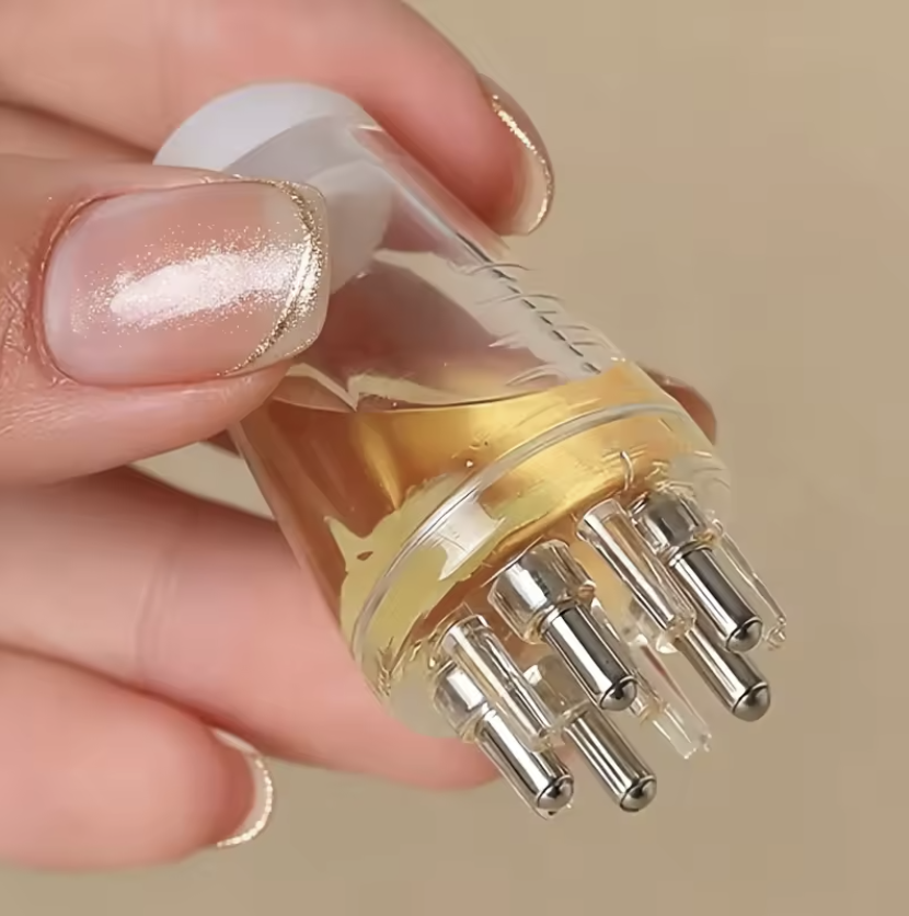 Aplicator de Ulei pentru Scalp cu Funcție de Masaj – 2 în 1