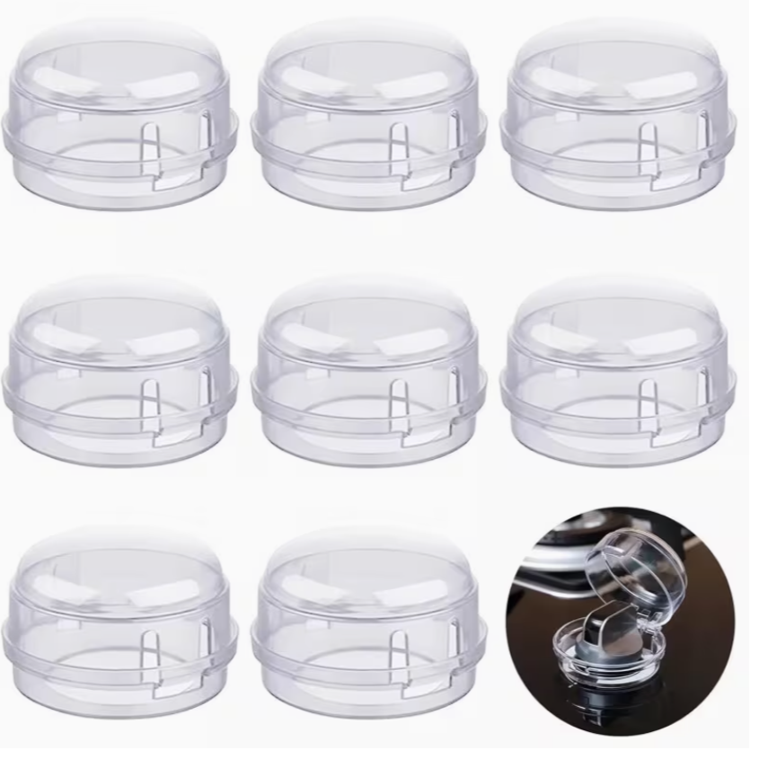 Set 5 Capace de Siguranță pentru Butoane Aragaz