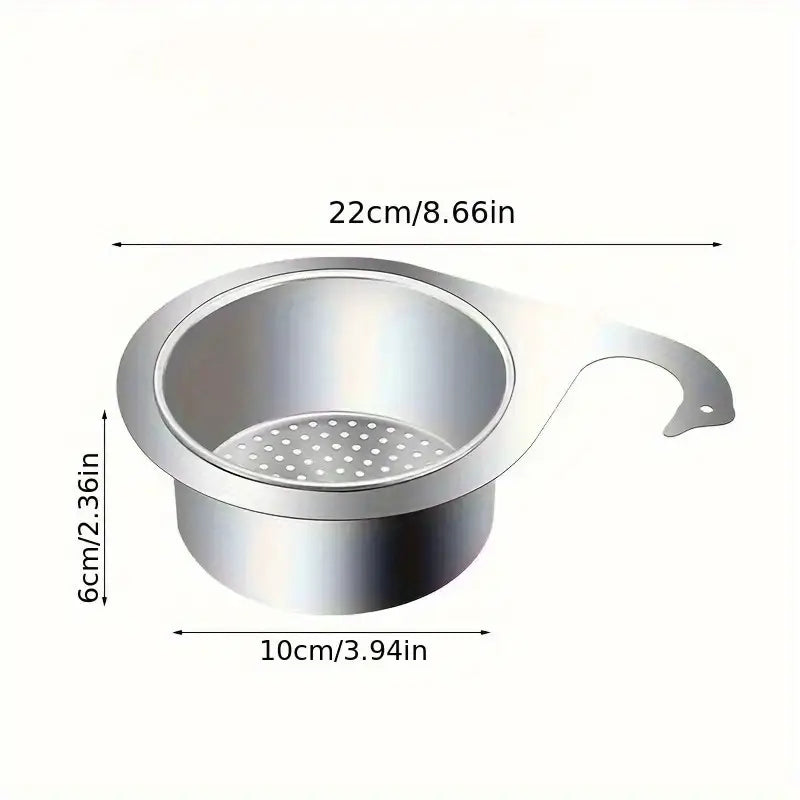 Sită de Chiuvetă pentru Resturi Alimentare din oţel inoxidabil